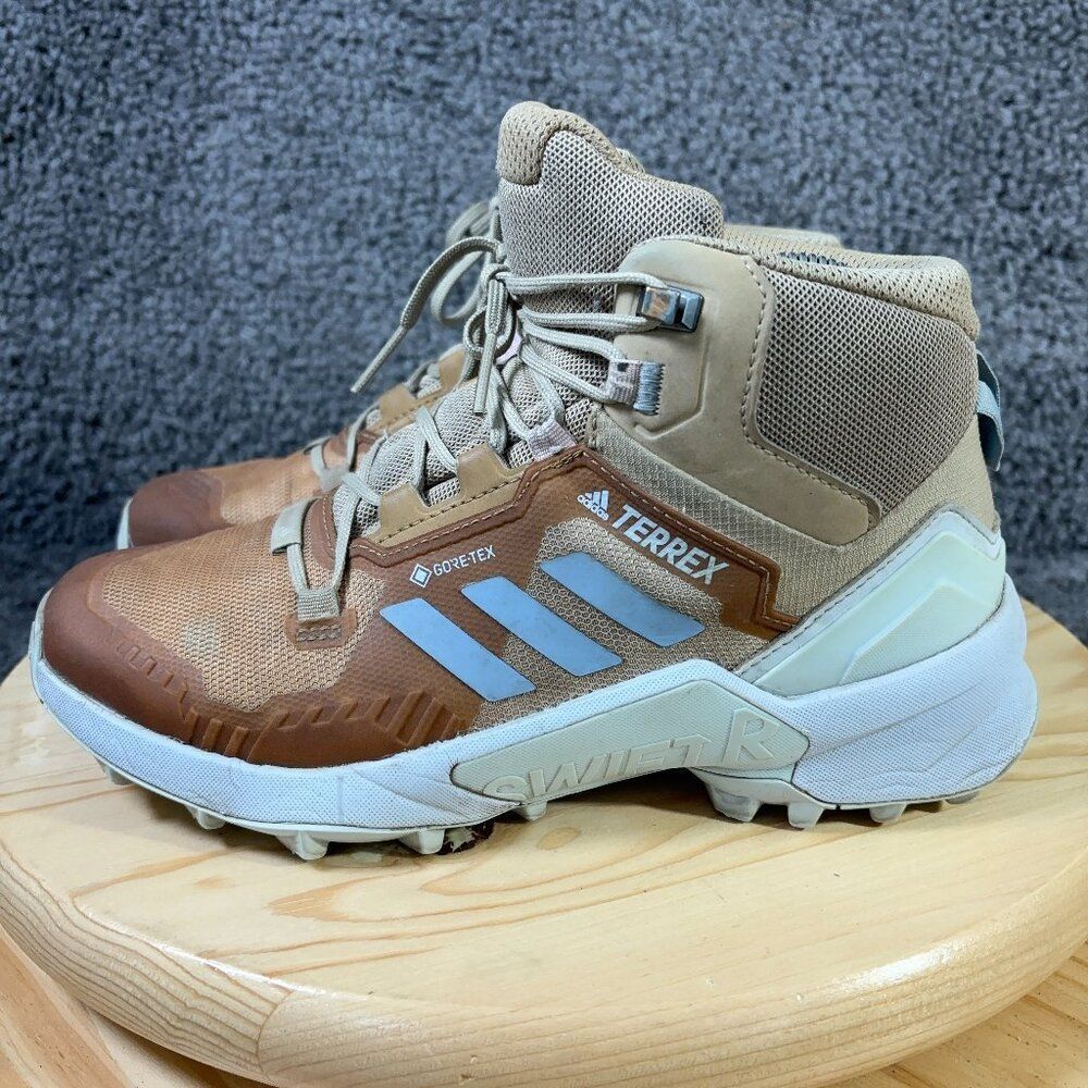 Adidas Terrex Swift R3 Mid GORE-TEX Hiking Boots Women Size 7 Waterproof Outdoor